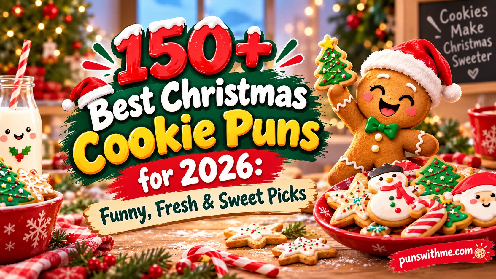 Best Christmas Cookie Puns for 2026: Funny, Fresh & Sweet Picks