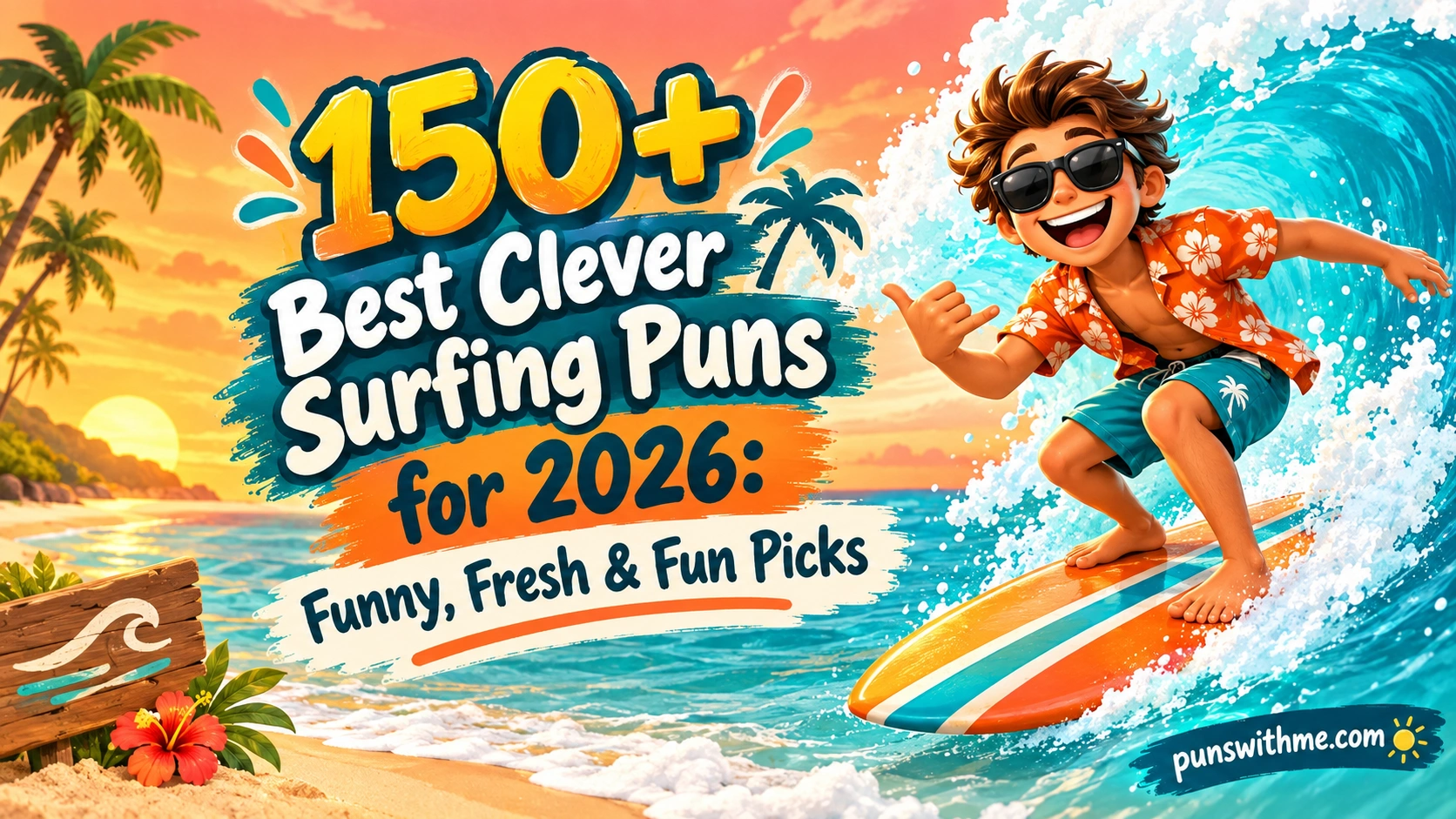 Best Clever Surfing Puns for 2026: Funny, Fresh & Fun Picks