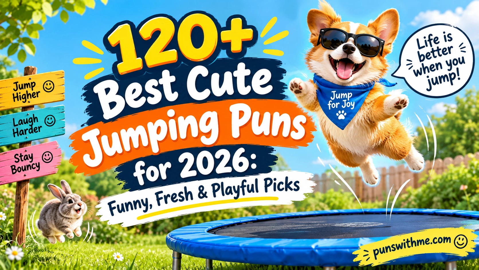 Best Cute Jumping Puns for 2026: Funny, Fresh & Playful Picks