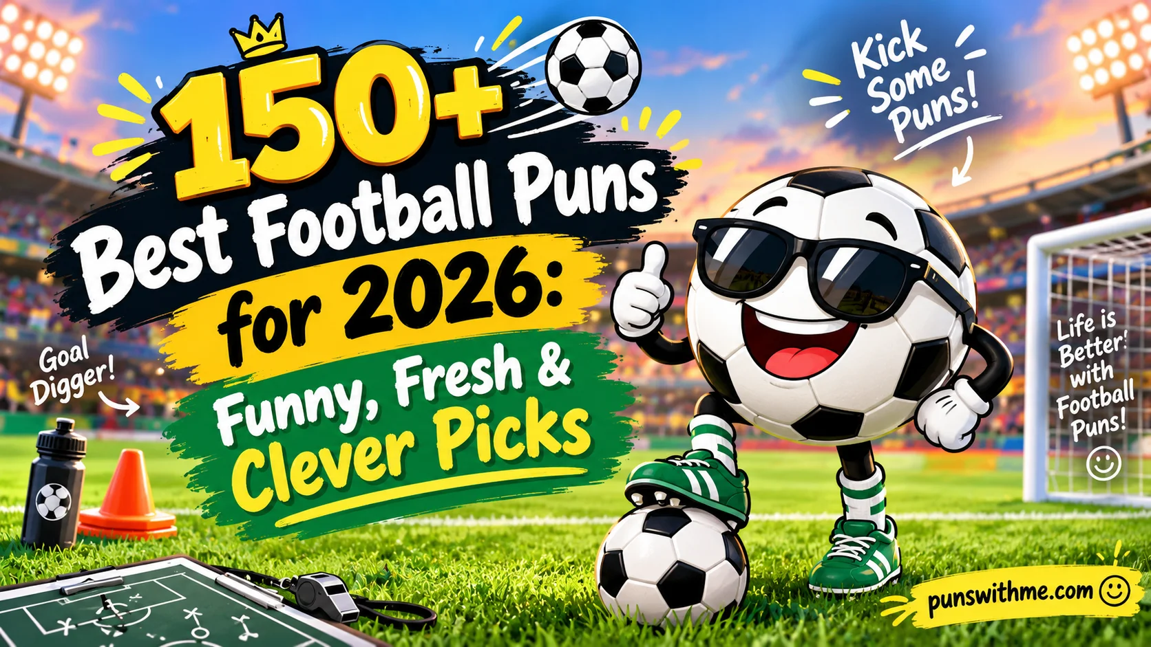 Best Football Puns for 2026: Funny, Fresh & Clever Picks