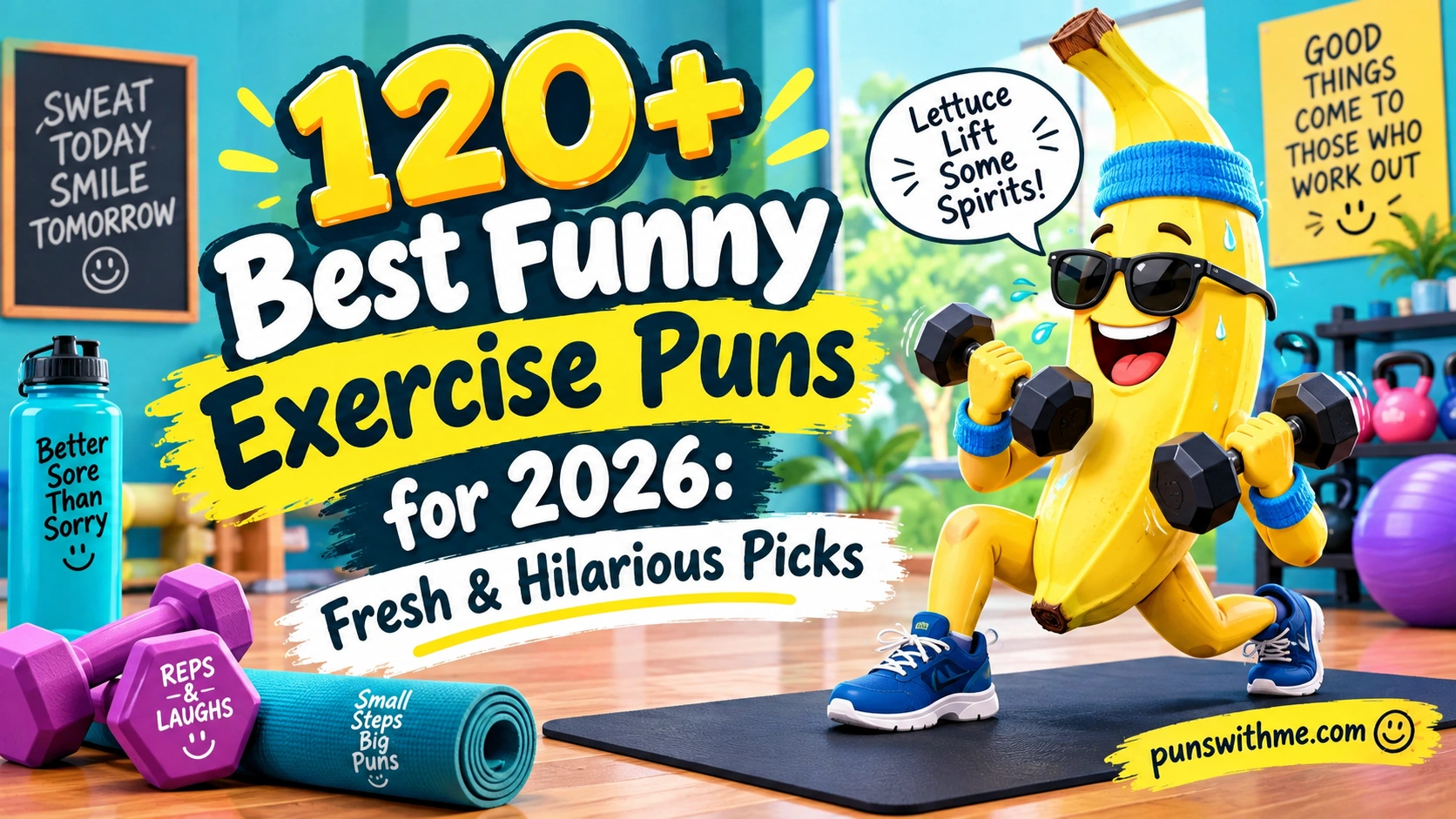 Best Funny Exercise Puns for 2026: Fresh & Hilarious Picks