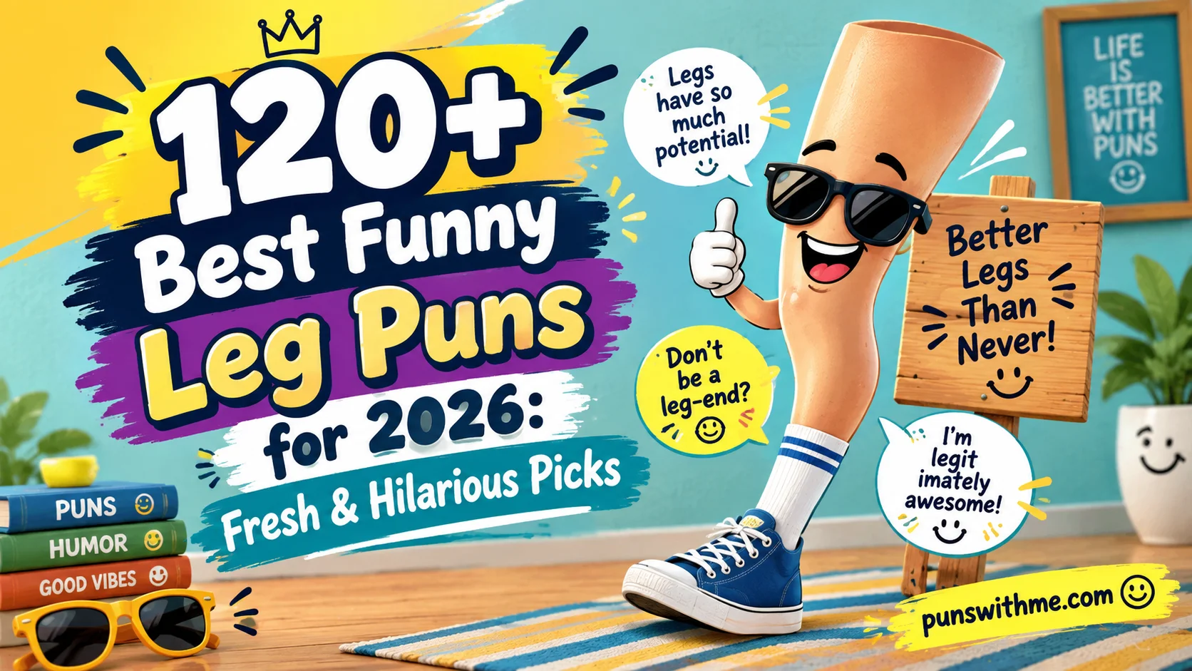 Best Funny Leg Puns for 2026: Fresh & Hilarious Picks