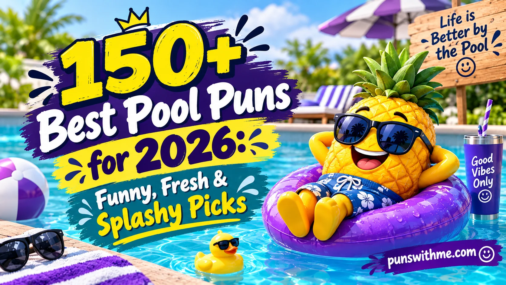 Best Pool Puns for 2026: Funny, Fresh & Splashy Picks