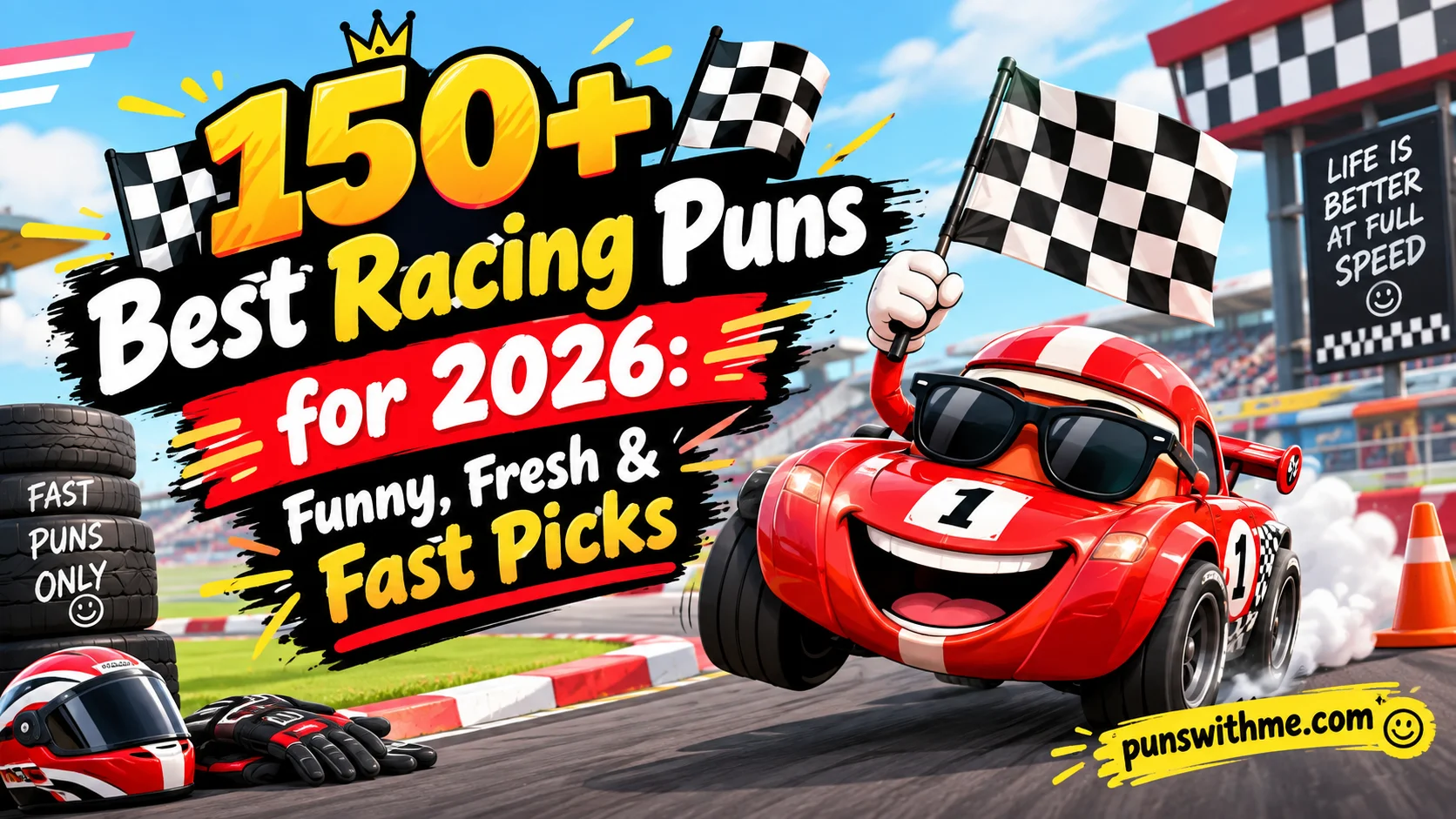 Best Racing Puns for 2026: Funny, Fresh & Fast Picks