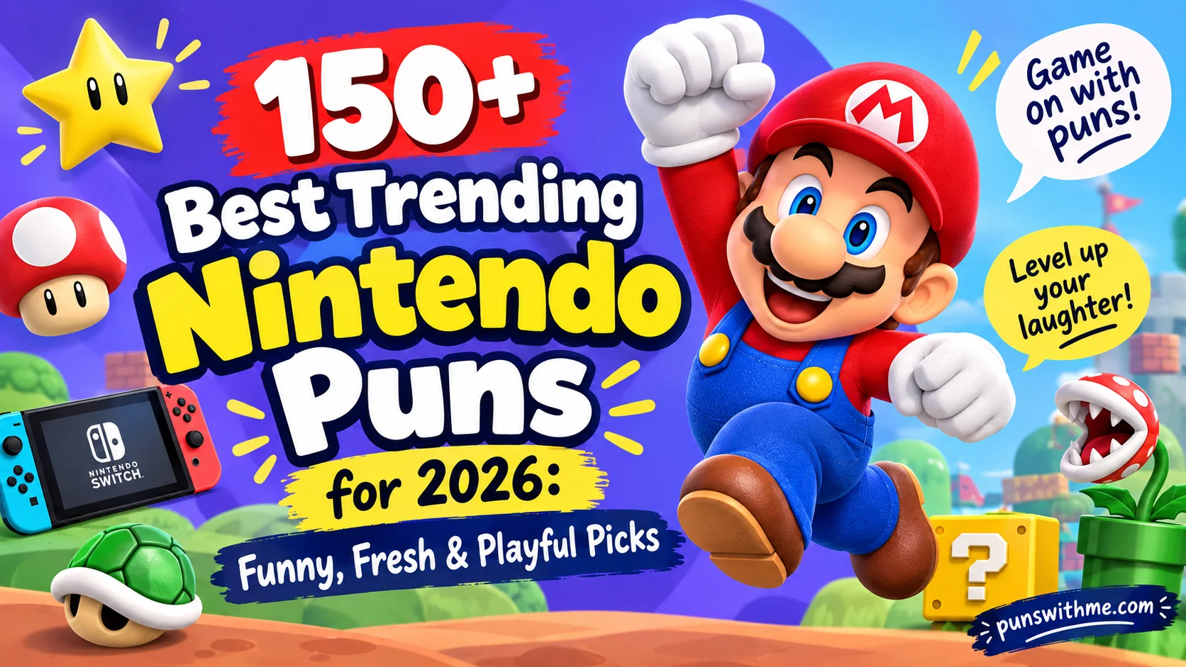 Best Trending Nintendo Puns for 2026: Funny, Fresh & Playful Picks