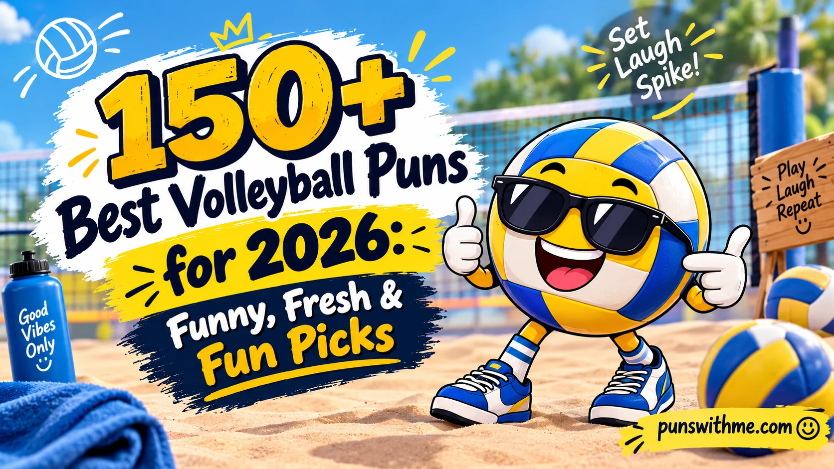 Best Volleyball Puns for 2026: Funny, Fresh & Fun Picks