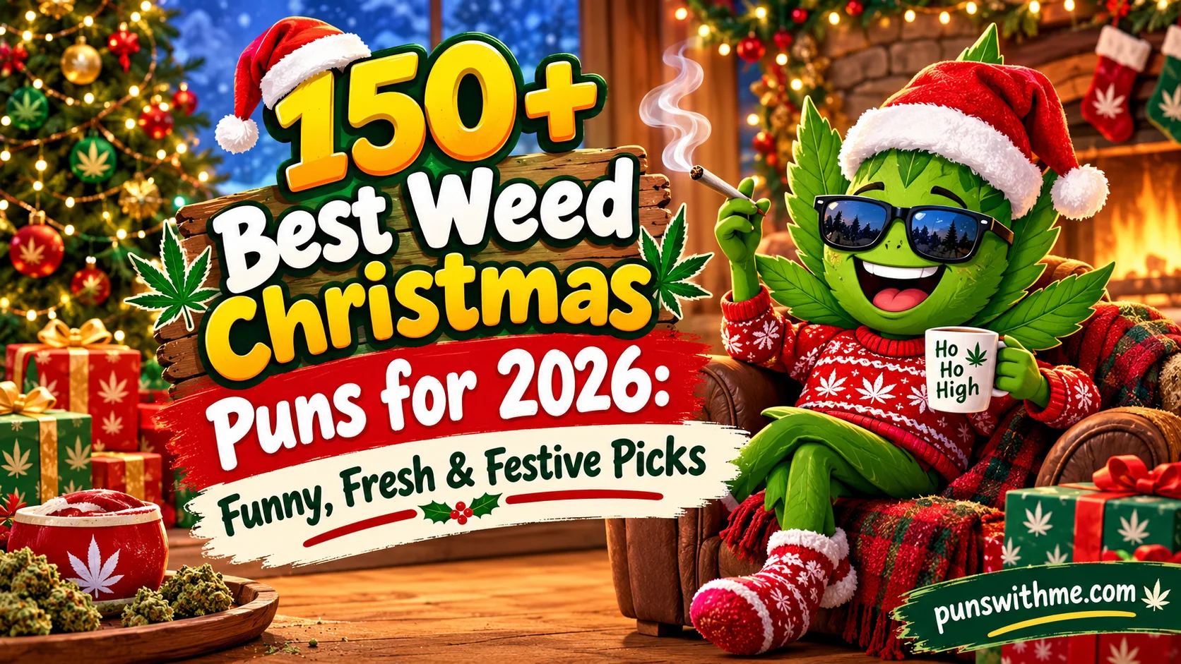 Best Weed Christmas Puns for 2026: Funny, Fresh & Festive Picks