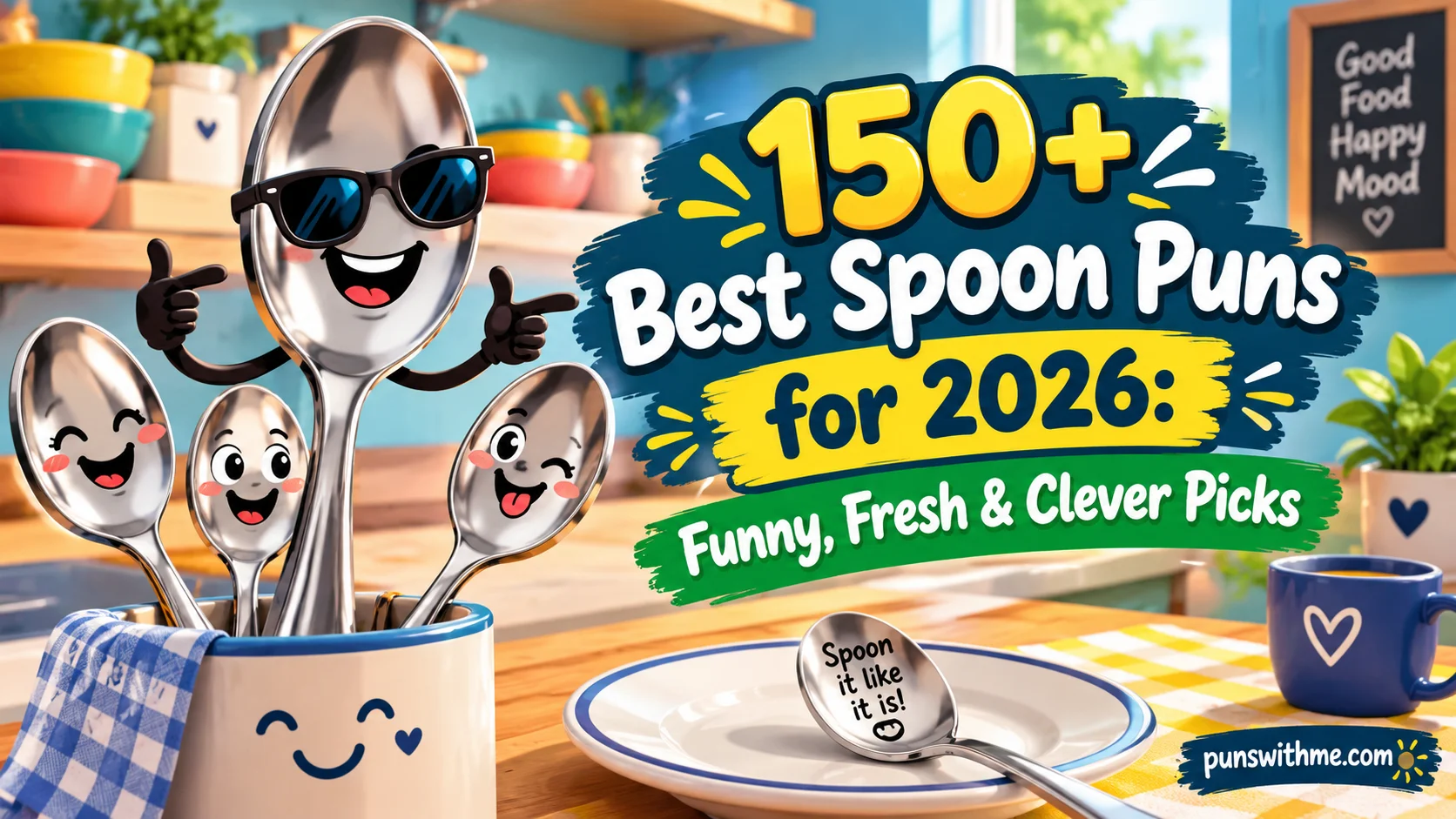 150+ Best Spoon Puns for 2026: Funny, Fresh & Clever Picks