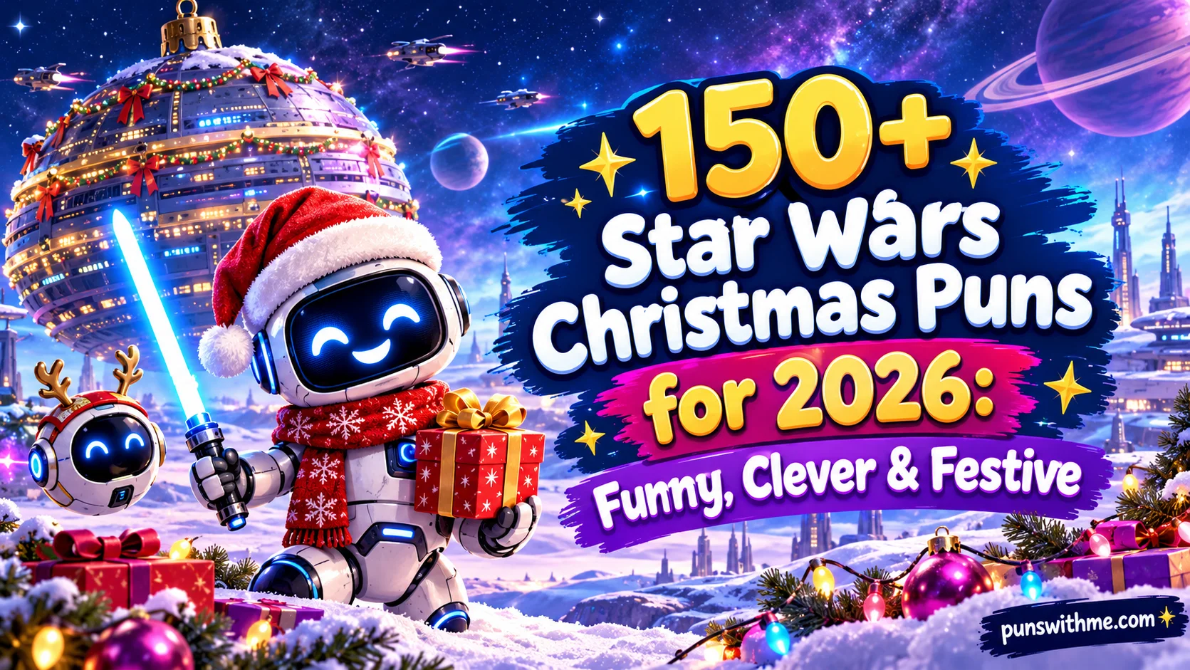 150+ Star Wars Christmas Puns for 2026: Funny, Clever & Festive 